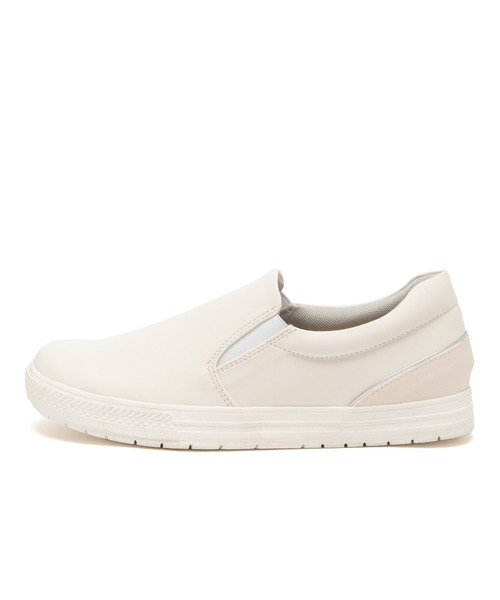 JELLY BEANS（ジェリービーンズ）の「【レイン対応】レインスリッポンスニーカー(411-59331)JELLY BEANS(ジェリービーンズ)（レインシューズ・レディース・ホワイト/ライトグレー/ブラック・S/M/L/LL）」の7枚目の写真