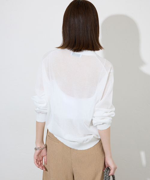 SLOBE IENA（スローブイエナ）の「《追加》リネン混シアー