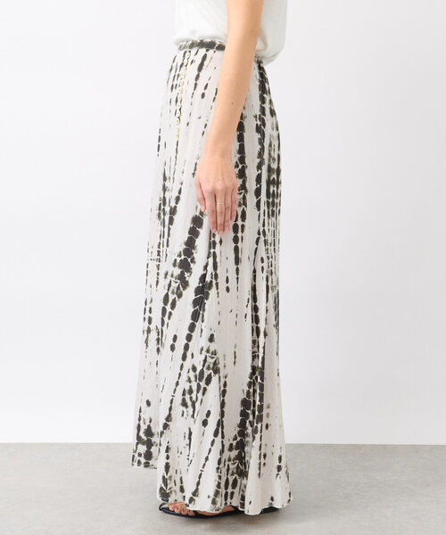 RIVE DROITE（リヴドロワ）の「【à Nice （ア ・ニース）】タイダイプリントマキシスカート（スカート・レディース・ブラック/カーキ・38/36）」の11枚目の写真