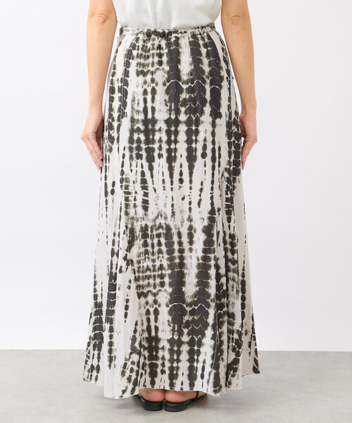 RIVE DROITE（リヴドロワ）の「【à Nice （ア ・ニース）】タイダイプリントマキシスカート（スカート・レディース・ブラック/カーキ・38/36）」の12枚目の写真