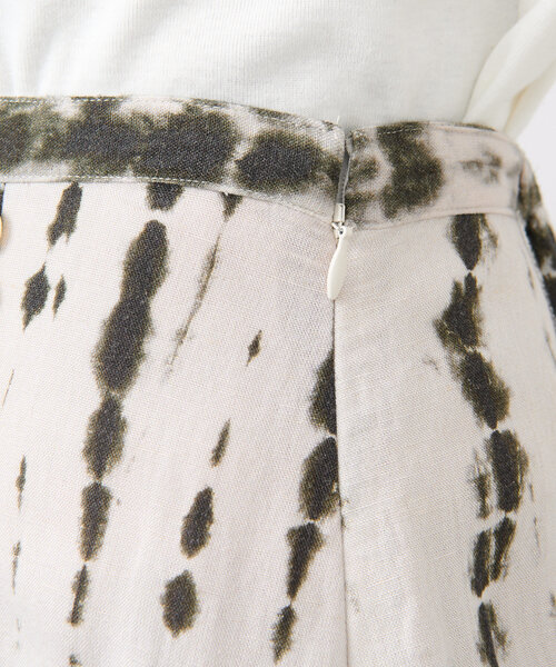 RIVE DROITE（リヴドロワ）の「【à Nice （ア ・ニース）】タイダイプリントマキシスカート（スカート・レディース・ブラック/カーキ・38/36）」の14枚目の写真