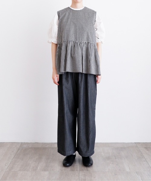 【オオカミとフクロウ】グレー 半袖 シャツ セール】オオカミと小さな双葉のしずく（シャツ/ブラウス