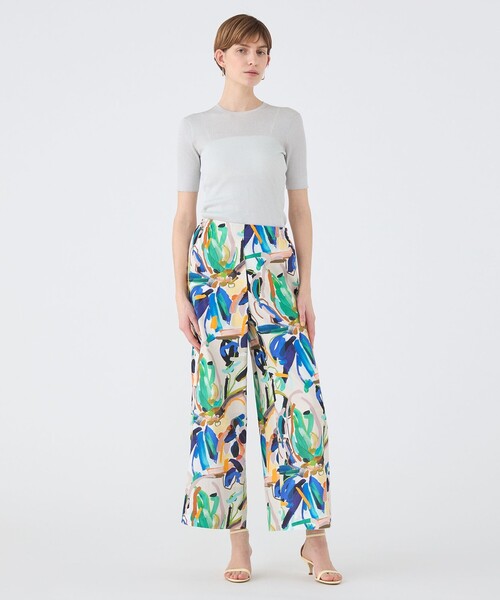 BALLSEY（ボールジィ）の「マーセライズドコットン クルーネックプルオーバー（ニット/セーター・レディース・ホワイト/ブラック/シルバー/ブルー/ダークグリーン・M/S）」の6枚目の写真