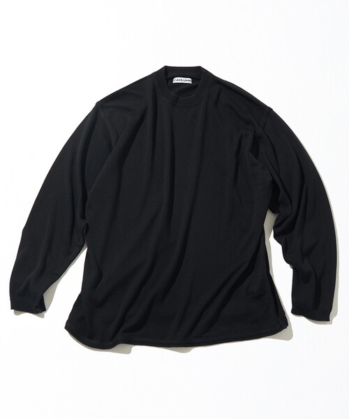 カウラム　CAHLUMN ロンT ニット　CAHLUMNストア限定 CAHLUMN/カウラム Silk Cotton Long Sleeve T-Shirt/シルク