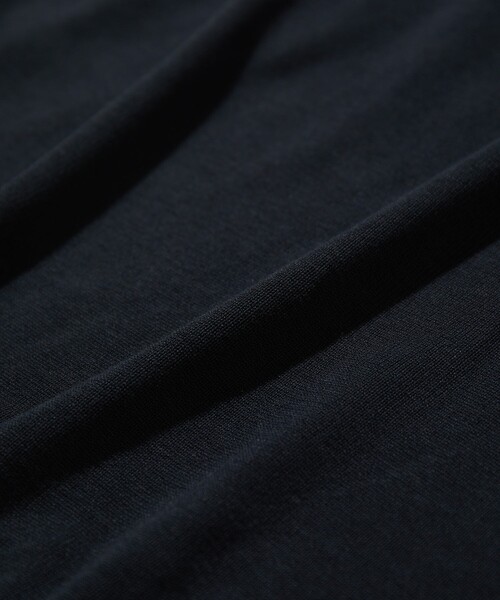 CAHLUMN/カウラム Silk Cotton Long Sleeve T-Shirt/シルク コットン