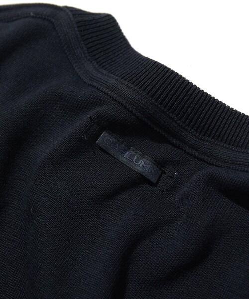 CAHLUMN/カウラム Silk Cotton Long Sleeve T-Shirt/シルク コットン