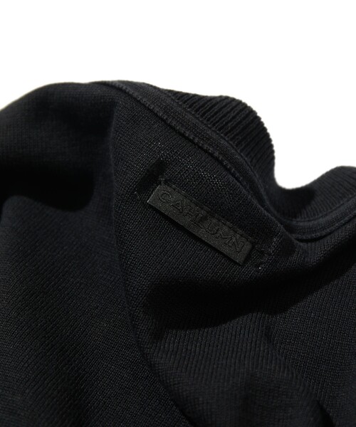 カウラム　CAHLUMN ロンT ニット　CAHLUMNストア限定 CAHLUMN/カウラム Silk Cotton Long Sleeve T-Shirt/シルク