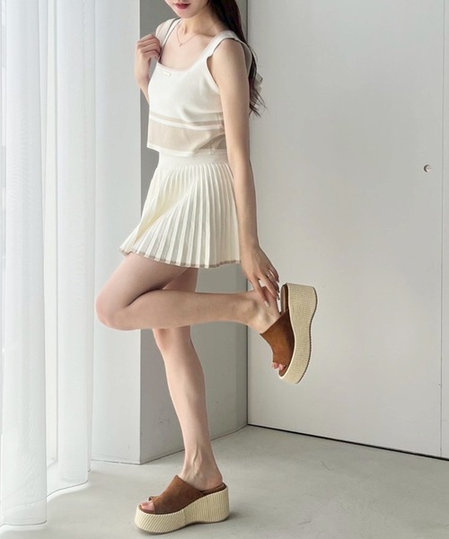 one after another NICE CLAUP（ワンアフターアナザーナイスクラップ）の「【マイナス3㎏見え】厚底アソートサンダル（サンダル・レディース・シルバー/ゴールド/キャメル・S/M/L）」の14枚目の写真