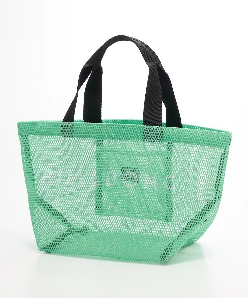 BILLABONG(ビラボン)の「BILLABONG メンズ MESH MINI TOTE BAG トートバッグ 【2025年夏モデル】/ビラボンミニメッシュトートバッグ(トートバッグ・メンズ・ベージュ/ミント/ブラック・FREE)」の3枚目の写真