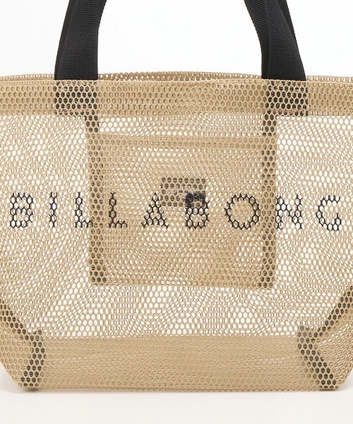 BILLABONG(ビラボン)の「BILLABONG メンズ MESH MINI TOTE BAG トートバッグ 【2025年夏モデル】/ビラボンミニメッシュトートバッグ(トートバッグ・メンズ・ベージュ/ミント/ブラック・FREE)」の12枚目の写真