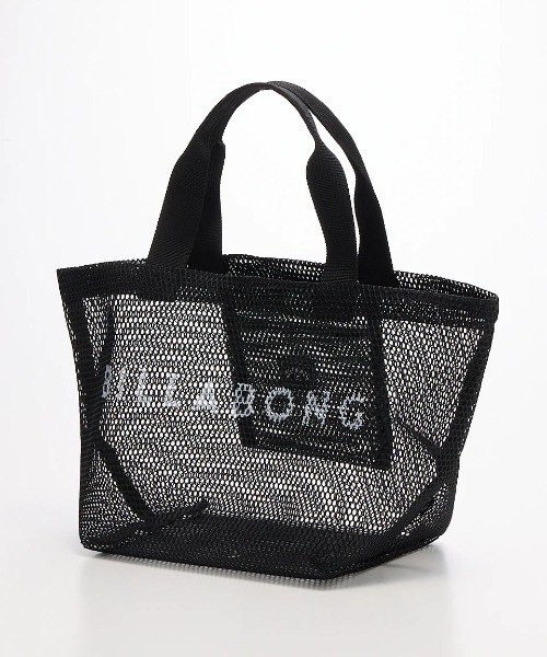 BILLABONG(ビラボン)の「BILLABONG メンズ MESH MINI TOTE BAG トートバッグ 【2025年夏モデル】/ビラボンミニメッシュトートバッグ(トートバッグ・メンズ・ベージュ/ミント/ブラック・FREE)」の4枚目の写真