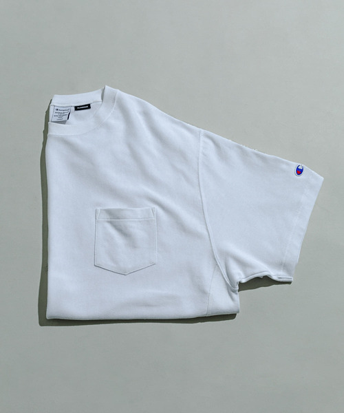 セール】LOWERCASE×Champion 速乾ReverseWEave TEE（Tシャツ