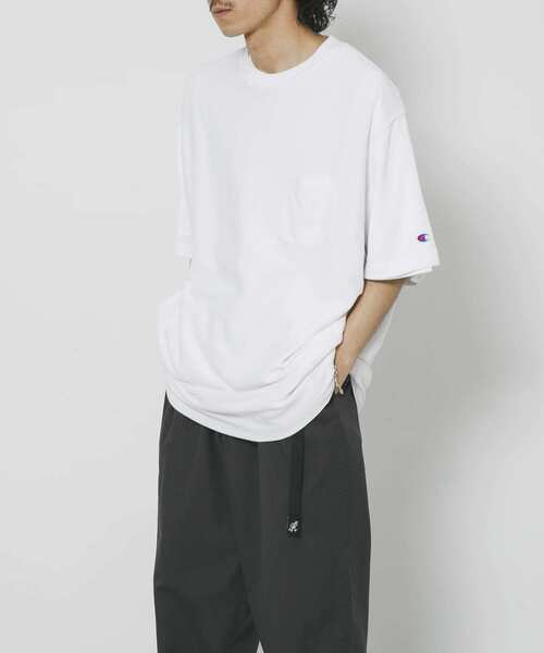 LOWERCASE×Champion 速乾ReverseWEave TEE（Tシャツ/カットソー