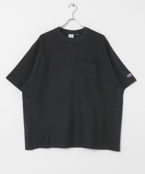 Champion（チャンピオン）の「LOWERCASE×Champion　速乾ReverseWEave TEE（Tシャツ/カットソー・メンズ・ホワイト/ブラック/ネイビー/グレー・MEDIUM/LARGE/X-LARGE）」の17枚目の写真