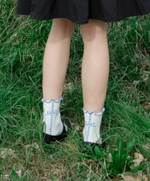 ROCKFISH WEATHERWEAR | [X MINJUKIM] RIBBON SOCKS(ソックス/靴下)