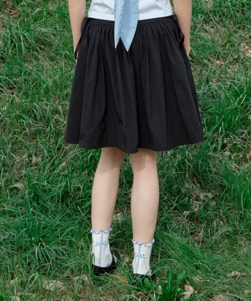 ROCKFISH WEATHERWEAR（ロックフィッシュウェザーウェア）の「[X MINJUKIM] RIBBON SOCKS（ソックス/靴下・レディース・ホワイト・FREE）」の5枚目の写真