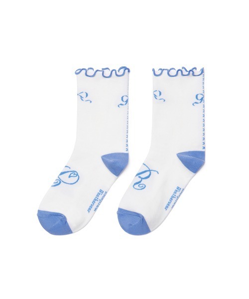 ROCKFISH WEATHERWEAR（ロックフィッシュウェザーウェア）の「[X MINJUKIM] RIBBON SOCKS（ソックス/靴下・レディース・ホワイト・FREE）」の11枚目の写真