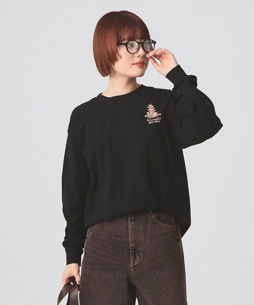 CHARI&CO（チャリアンドコー）の「【別注】CHARI&CO / CHINATOWN WELCOME TEE（Tシャツ/カットソー・レディース・ブラック/ホワイト・ONE SIZE）」の6枚目の写真