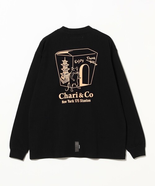 CHARI&CO（チャリアンドコー）の「【別注】CHARI&CO / CHINATOWN WELCOME TEE（Tシャツ/カットソー・レディース・ブラック/ホワイト・ONE SIZE）」の14枚目の写真