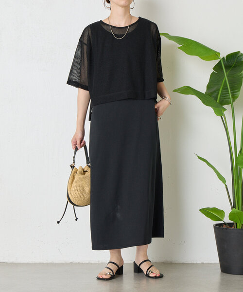 Jenaespace merveilleux ✨2WAYリネンリボンワンピース 2WAYリネンリボンワンピース | Jena espace merveilleux(ジェナ