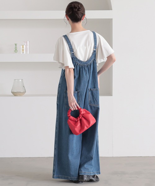 n'OrLABEL(ノアールレーベル)の「『袖フレアスリーブカットソー』(Tシャツ/カットソー・レディース・ブラック/オフホワイト/イエロー/ブルー・2/1)」の11枚目の写真