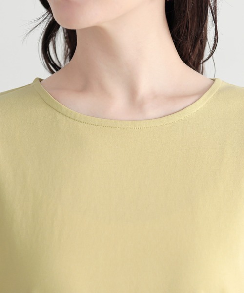 n'OrLABEL(ノアールレーベル)の「『袖フレアスリーブカットソー』(Tシャツ/カットソー・レディース・ブラック/オフホワイト/イエロー/ブルー・2/1)」の19枚目の写真