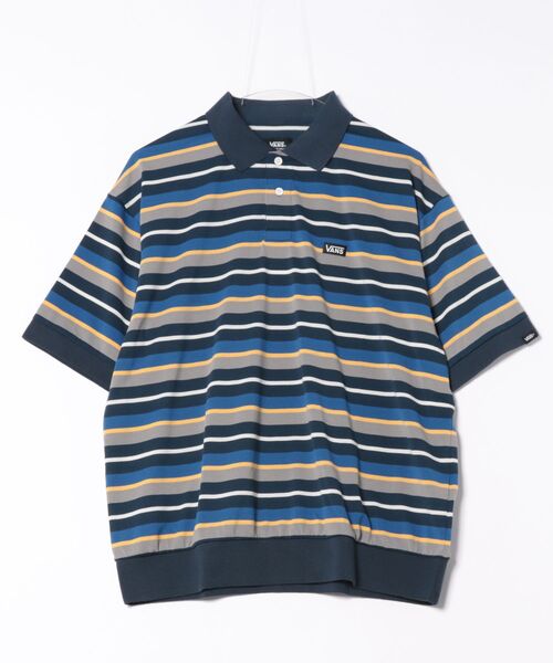 VANSアパレル(WJ) ヴァンズ M CAVEJERSEY Border PoloShirt