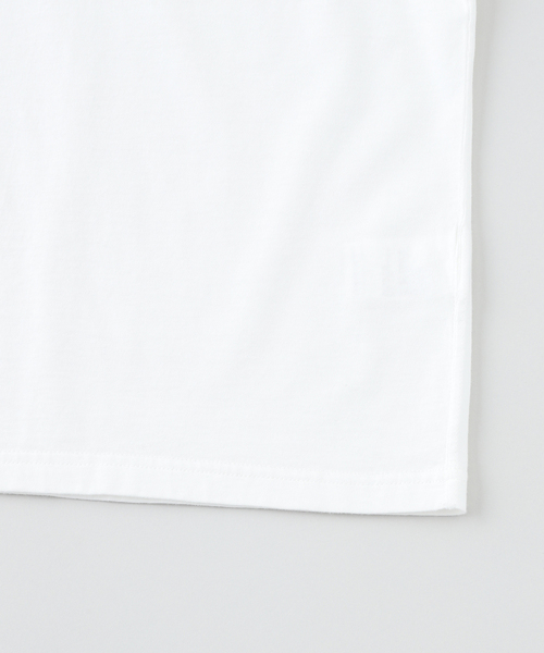 KATHARINE HAMNETT（キャサリンハムネット）の「KATHARINE HAMNETT/キャサリン ハムネット SMU TEE（Tシャツ/カットソー・メンズ・ホワイト/ブラック・MEDIUM/LARGE）」の8枚目の写真