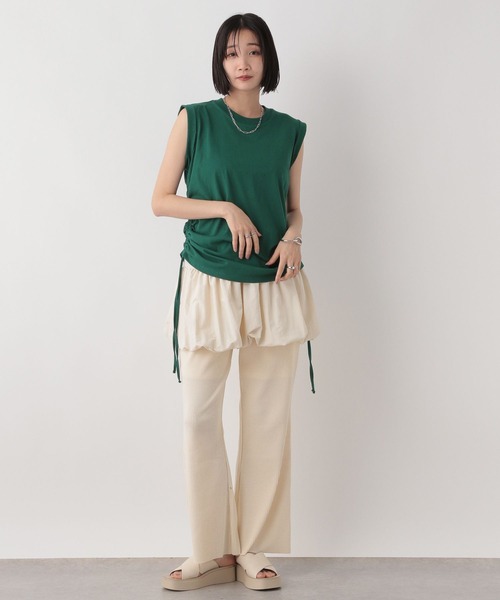 LOWRYS FARM（ローリーズファーム）の「バルーンミニスカート　531818（スカート・レディース・アイボリー/ブラック・FREE）」の19枚目の写真