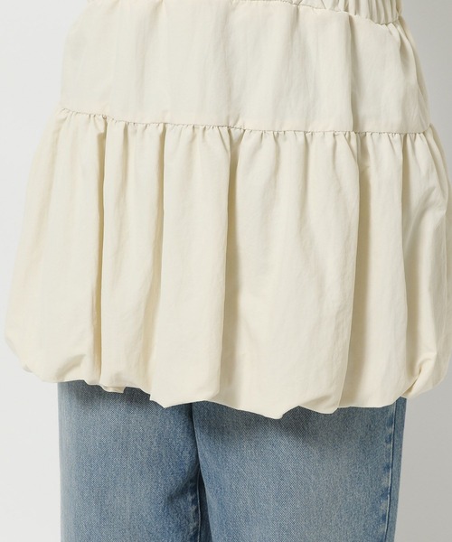 LOWRYS FARM（ローリーズファーム）の「バルーンミニスカート　531818（スカート・レディース・アイボリー/ブラック・FREE）」の17枚目の写真