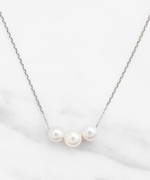 TOCCA（トッカ）の「PRECIOUS FRILL PEARL NECKLACE プラチナ アコヤパール ネックレス（ネックレス）」