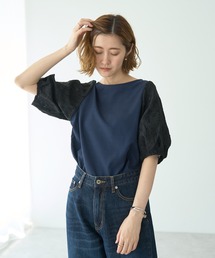 YECCA VECCA | レーススリーブブラウス(シャツ/ブラウス)