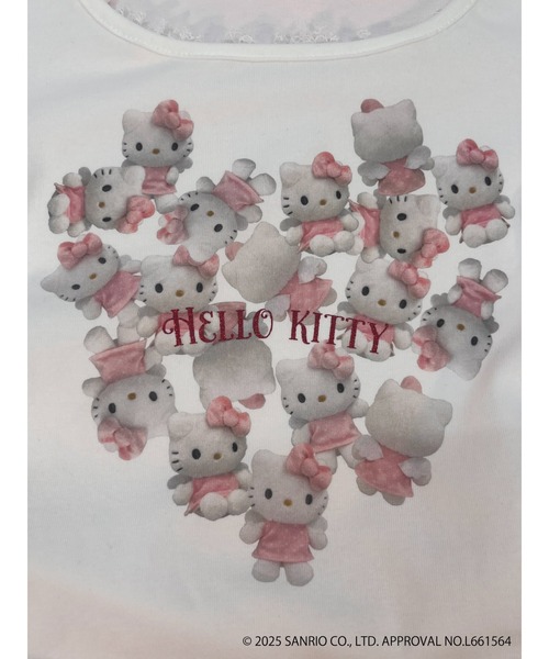 tシャツ ANGEL「HELLO KITTY」 ENCYCLOPEDIA TEE レディース ANGEL【HELLO KITTY】 ENCYCLOPEDIA TEE（Tシャツ/カットソー