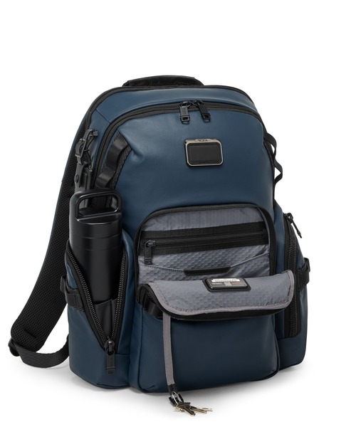 TUMI(トゥミ)の「ALPHA BRAVO 「ナヴィゲーション」バックパック(A4/PC15インチまで対応)(バックパック/リュック・メンズ・ネイビー・FREE)」の4枚目の写真