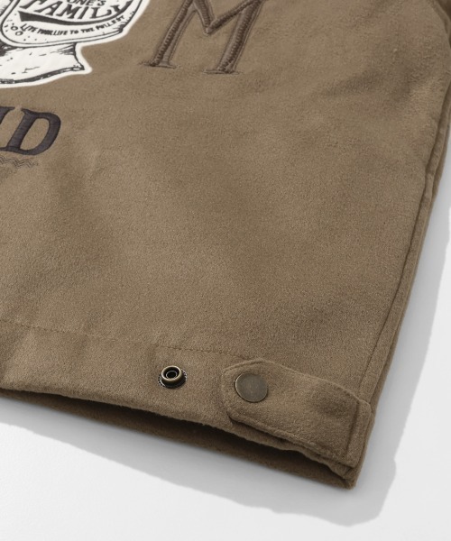 KRIFF MAYER(クリフメイヤー)の「スーベニア刺繍カークラブJK(ブルゾン・メンズ・ダークブラウン/キャメル/オリーブ/ブラック・X-LARGE/LARGE/MEDIUM)」の13枚目の写真