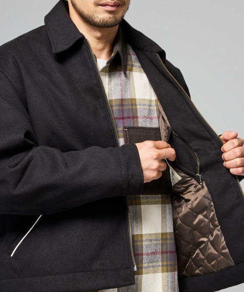 KRIFF MAYER(クリフメイヤー)の「スーベニア刺繍カークラブJK(ブルゾン・メンズ・ダークブラウン/キャメル/オリーブ/ブラック・X-LARGE/LARGE/MEDIUM)」の15枚目の写真