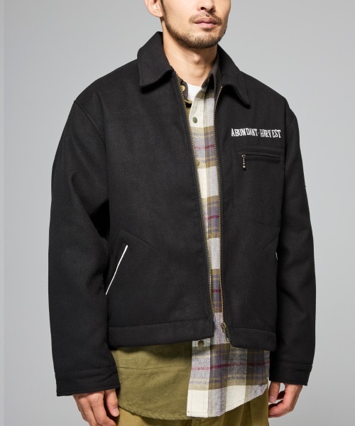 KRIFF MAYER(クリフメイヤー)の「スーベニア刺繍カークラブJK(ブルゾン・メンズ・ダークブラウン/キャメル/オリーブ/ブラック・X-LARGE/LARGE/MEDIUM)」の17枚目の写真