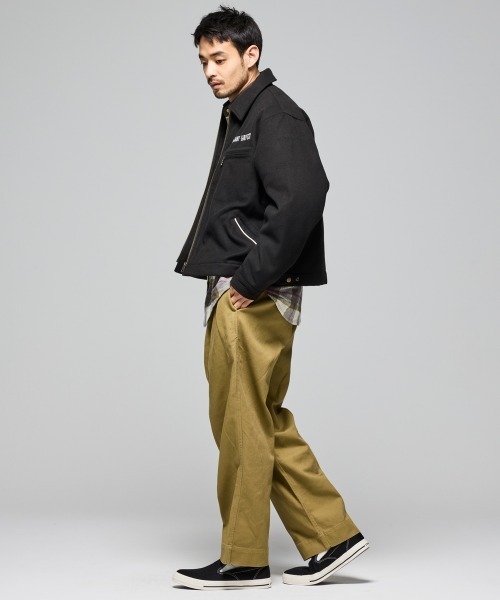 KRIFF MAYER(クリフメイヤー)の「スーベニア刺繍カークラブJK(ブルゾン・メンズ・ダークブラウン/キャメル/オリーブ/ブラック・X-LARGE/LARGE/MEDIUM)」の20枚目の写真