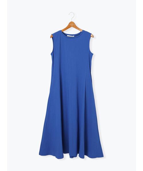 Lugnoncure(ルノンキュール)の「ノースリーブカットワンピース(ワンピース・レディース・ブラック/ブルー/ターコイズブルー/チャコールグレー・F)」の13枚目の写真