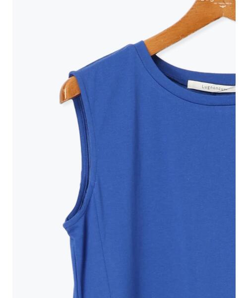 Lugnoncure(ルノンキュール)の「ノースリーブカットワンピース(ワンピース・レディース・ブラック/ブルー/ターコイズブルー/チャコールグレー・F)」の16枚目の写真