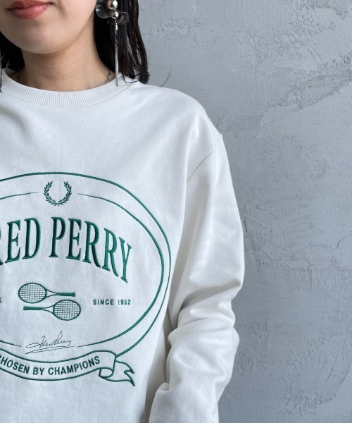 FRED PERRY/フレッドペリー] CHOSEN BY CHAMPIONS ロゴ刺繍
