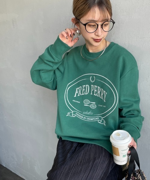 FRED PERRY/フレッドペリー] CHOSEN BY CHAMPIONS ロゴ刺繍