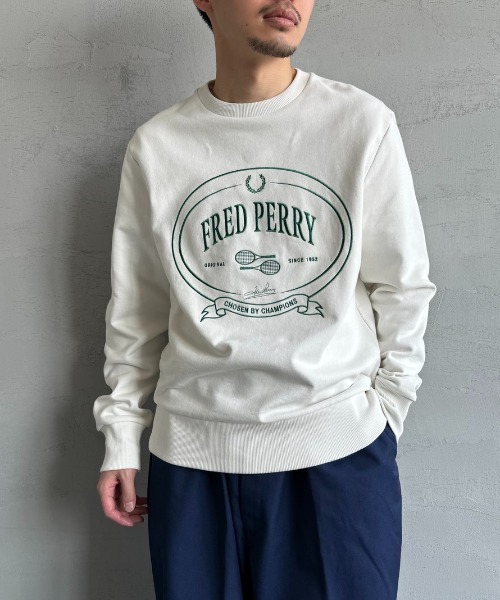 FRED PERRY/フレッドペリー] CHOSEN BY CHAMPIONS ロゴ刺繍