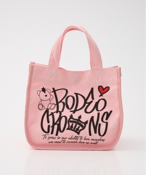 ロデオクラウンズ bear LogoＴシャツ&ミニトートバック RODEO CROWNS WIDE BOWL BRIDGE BEAR LOGO トートロデオ