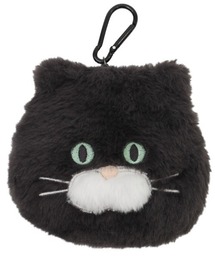 Per sist ence（パーシエンス）の「モフモフアニマルリール付きパスケースポーチ（パスケース）」