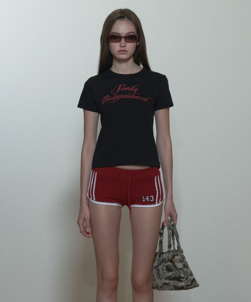 SCULPTOR(スカルプター)の「Family Disappointment Tee(Tシャツ/カットソー・レディース・ホワイト/ネイビー/ブラック・SMALL/MEDIUM/LARGE)」の2枚目の写真