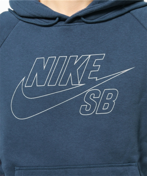 NIKE SB(ナイキエスビー)の「【NIKE SB】リフレクティブアイコンフーディー(パーカー・メンズ・ネイビー/ブラック・LARGE/SMALL/MEDIUM)」の7枚目の写真