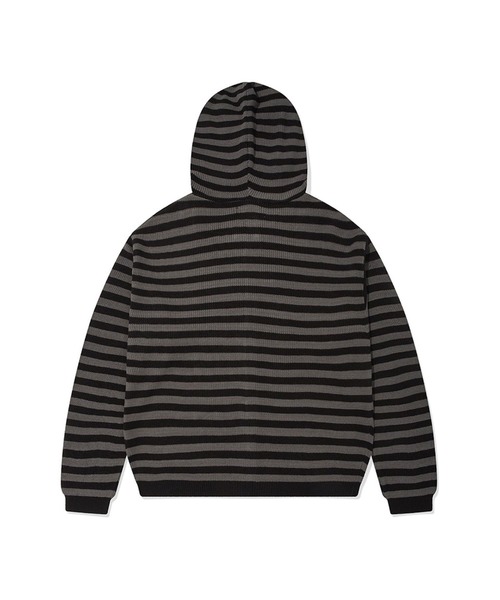 UNISEX】SAINTPAIN／ボーダーニットZIPUP（パーカー