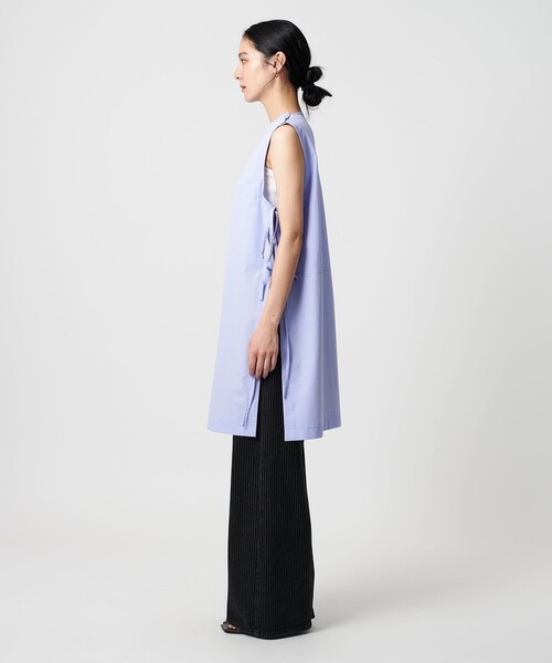 BEAUTY&YOUTH UNITED ARROWS（ビューティーアンドユースユナイテッドアローズ）の「コットンノースリーブ スリットチュニック（シャツ/ブラウス・レディース・ホワイト/ライトブルー/ブラック・FREE）」の12枚目の写真