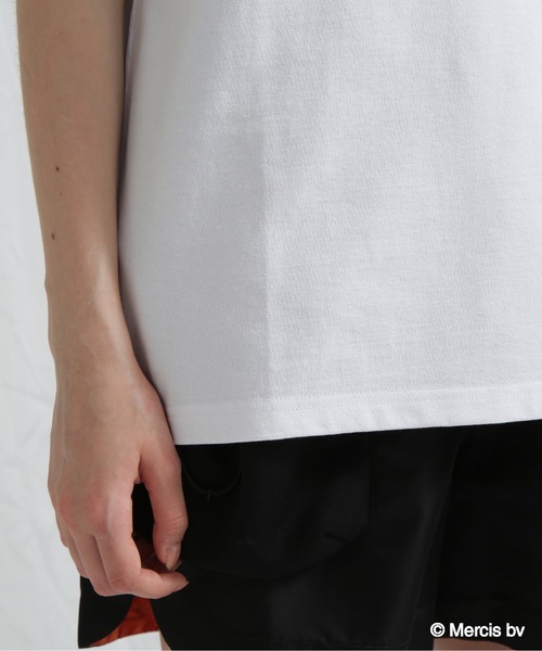 Miffy（ ミッフィー）の「《AVIREX×miffy》WEB限定 EMBROIDERY T-SHIRT/アヴィレックス×ミッフィー 刺繍Tシャツ（Tシャツ/カットソー・レディース・ホワイト/ピンク/ブラック・S/M）」の18枚目の写真